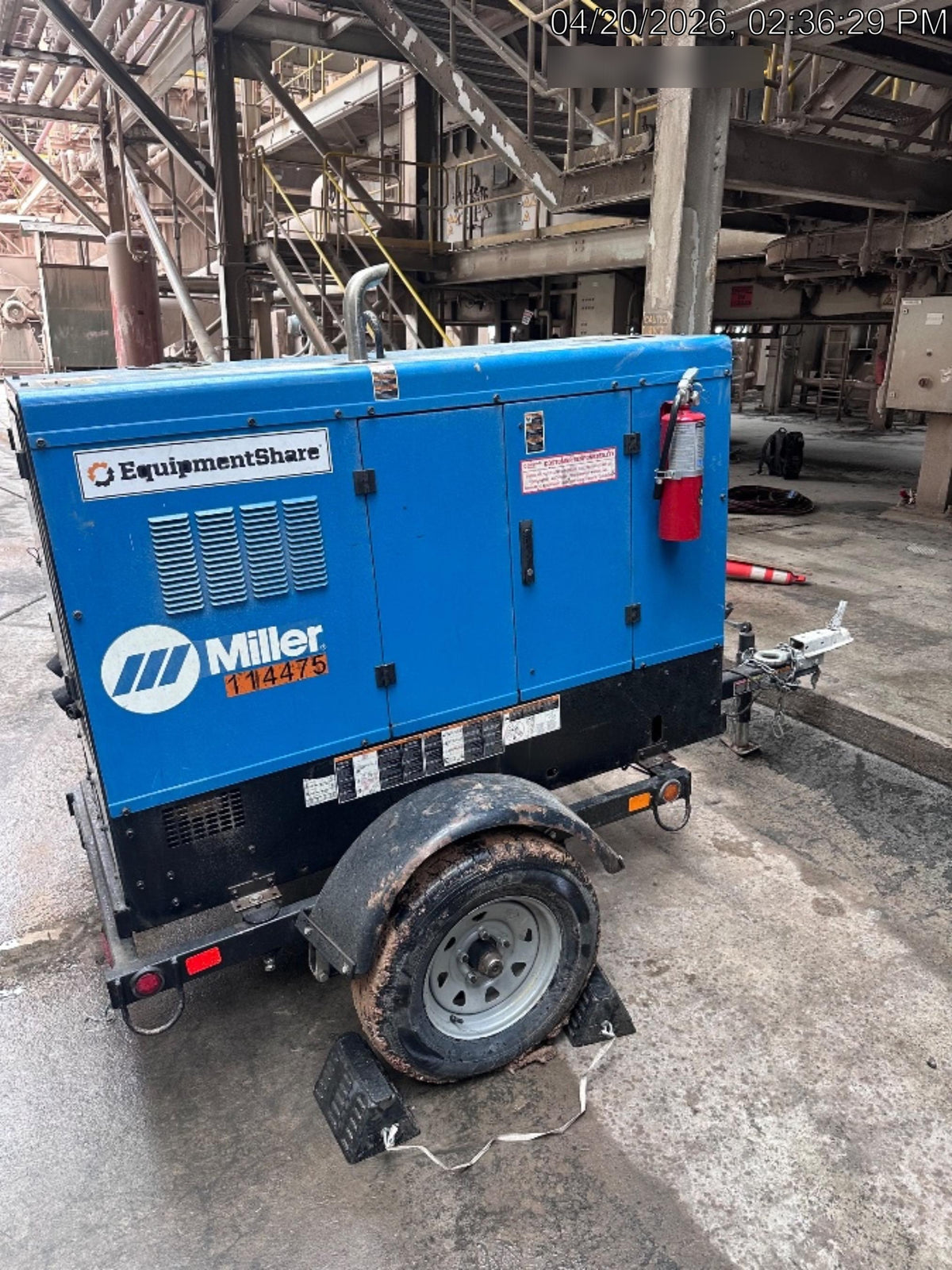 2020 Miller Electric BB500 BIG BLUE 500 PRO (KUBOTA) DELUXE W/ ARCREACH