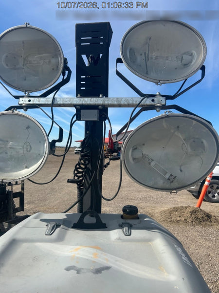 Wacker Neuson LTV6K-MH Wacker Neuson LTV6K Mobile Light Tower w/Fuel Level Sensor Installed