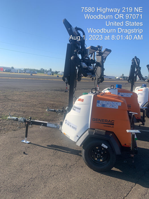 2023 Generac MLT2 Diesel, Flex Switch 120V Input, Powerzone Controller, (4) 320W LED Lights, 4kW Generator, 39.9 Gal Fuel Tank, 2" Ball, T3