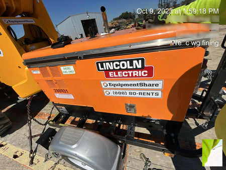 2022 Lincoln Electric LE400 Kubota V1505, Trlr, Cable Rack, Light Kit, ES Decals, T3