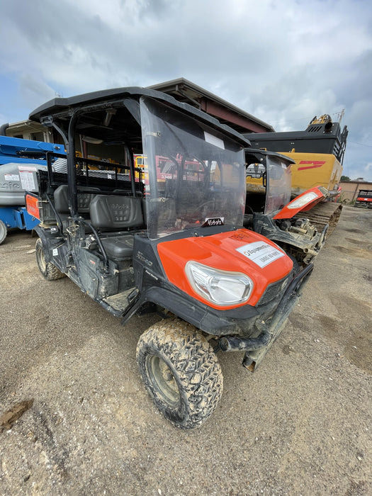 2021 Kubota RTV-X1140W-H Plastic Canopy, Windshield Acrylic Clear, LED Strobe Light, Wire Harness Kit, Back up Alarm
