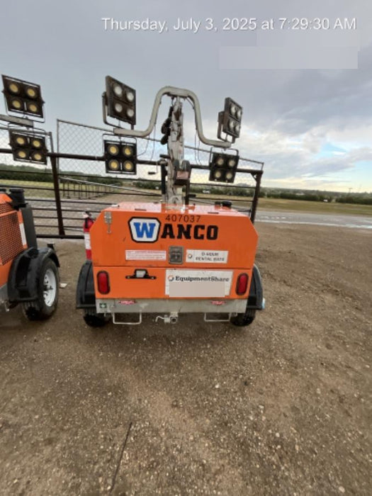 2024 Wanco WLTT-4MM4K Diesel, Deep Sea Controller, Shore Power Plug, Auto Start, (4) 350W LED Floodlights, 4kW Generator, 60 Gal Fuel Tank, 2" Ball, T3