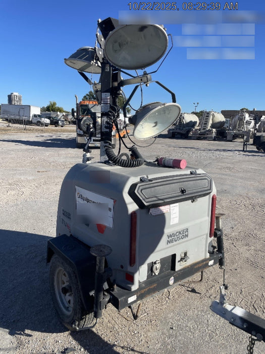 2019 Wacker Neuson LTV6L-MH Wacker Neuson LTV6L Mobile Light Tower w/Fuel Level Sensor Installed