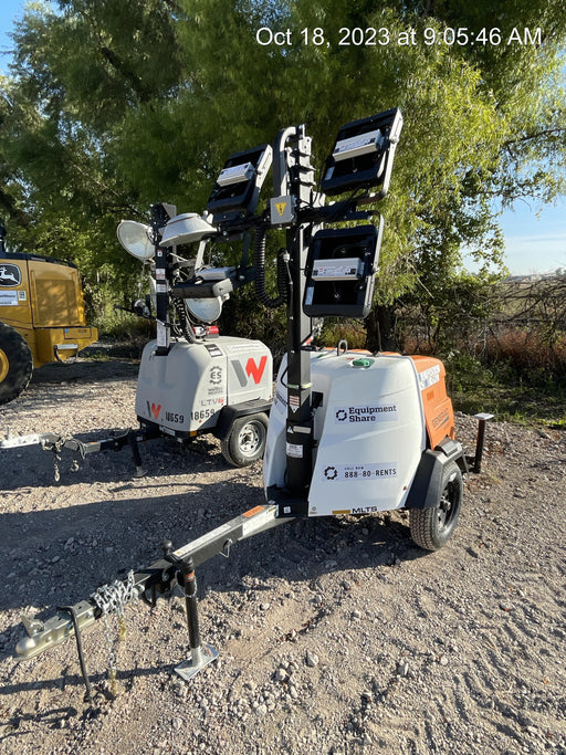 2023 Generac MLT2 Diesel, Flex Switch 120V Input, Powerzone Controller, (4) 320W LED Lights, 4kW Generator, 39.9 Gal Fuel Tank, 2" Ball, T3