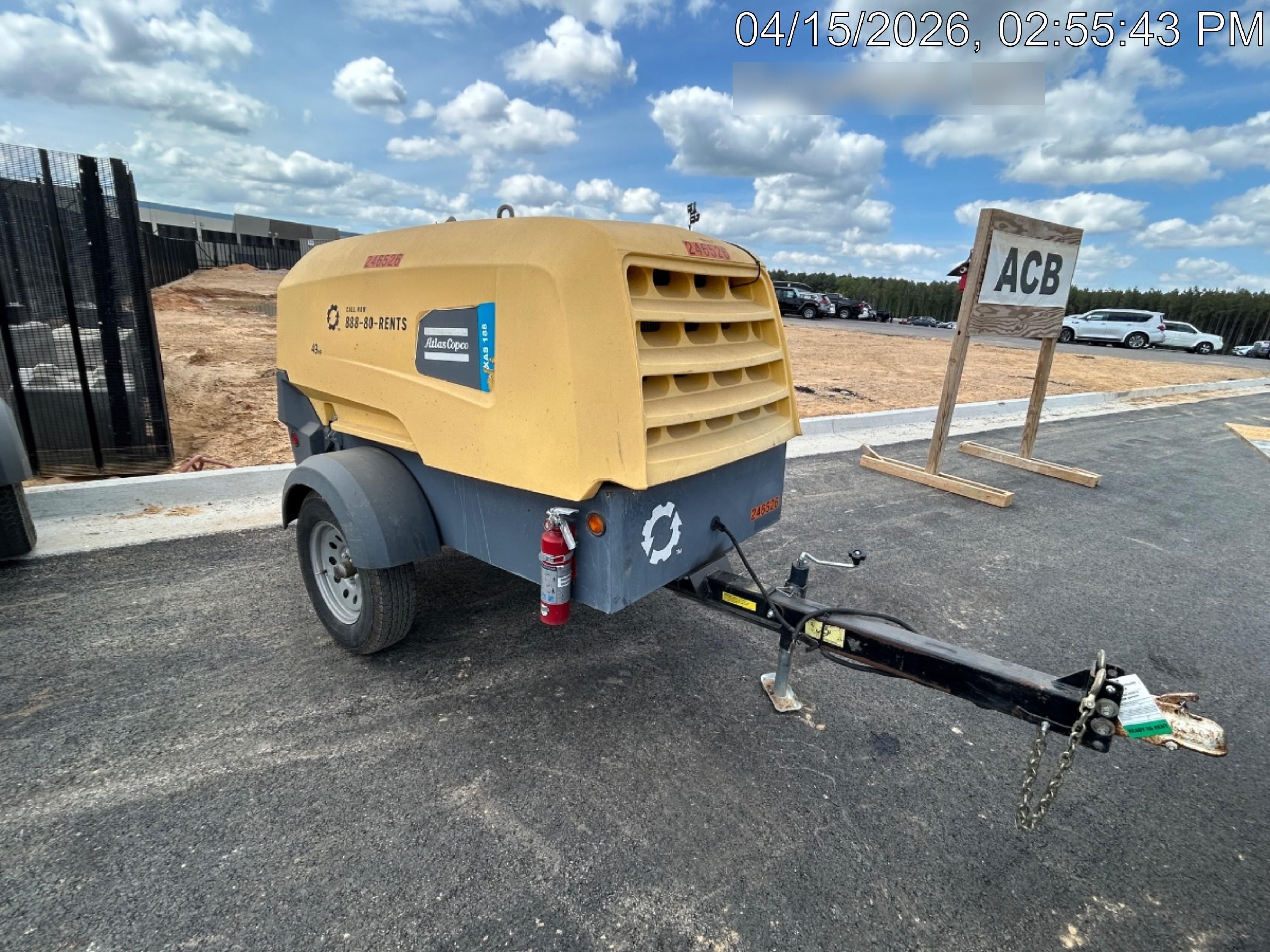 2022 ATLAS COPCO XAS188 CWK