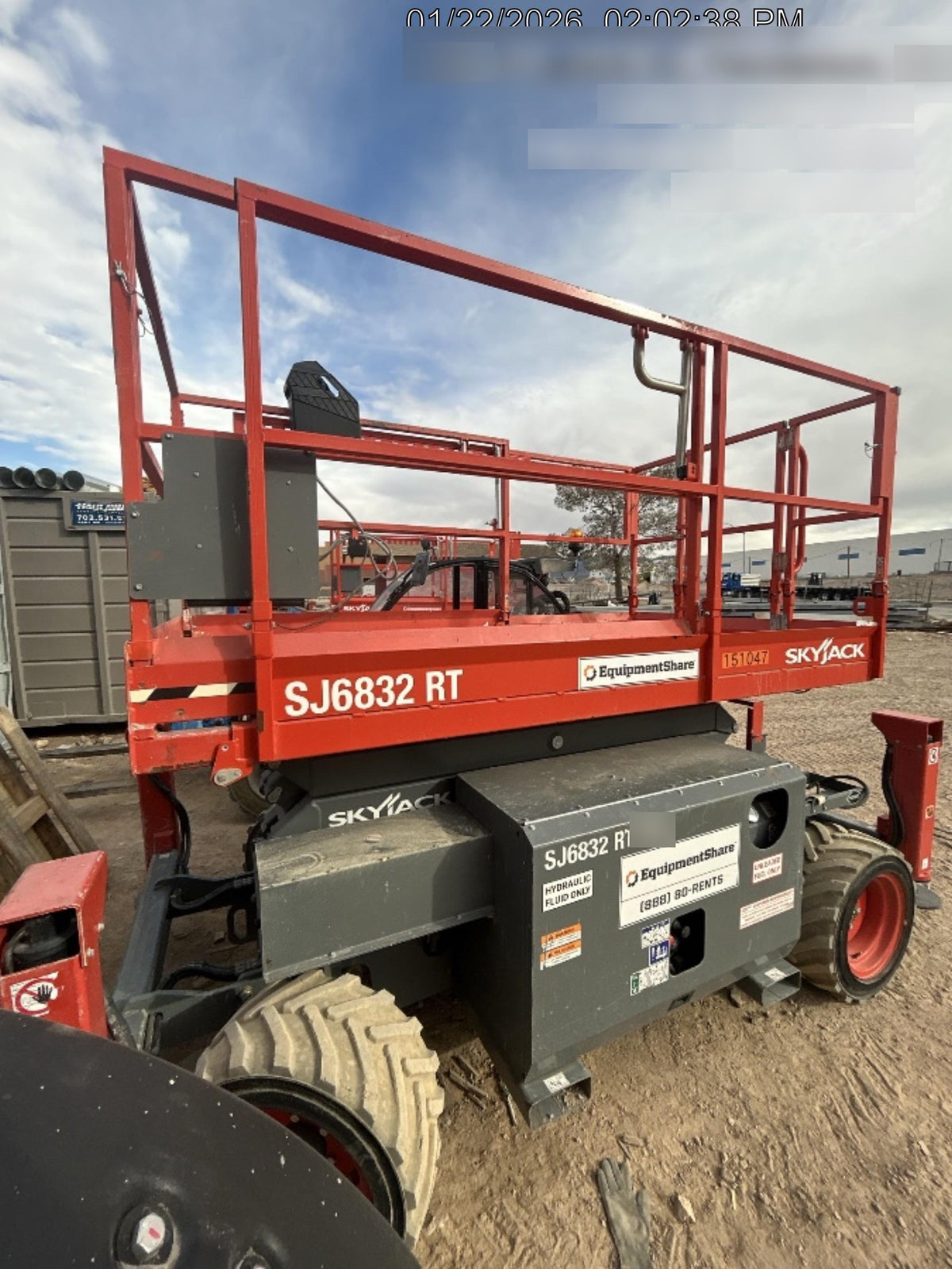 2021 SKYJACK SJ6832 RT