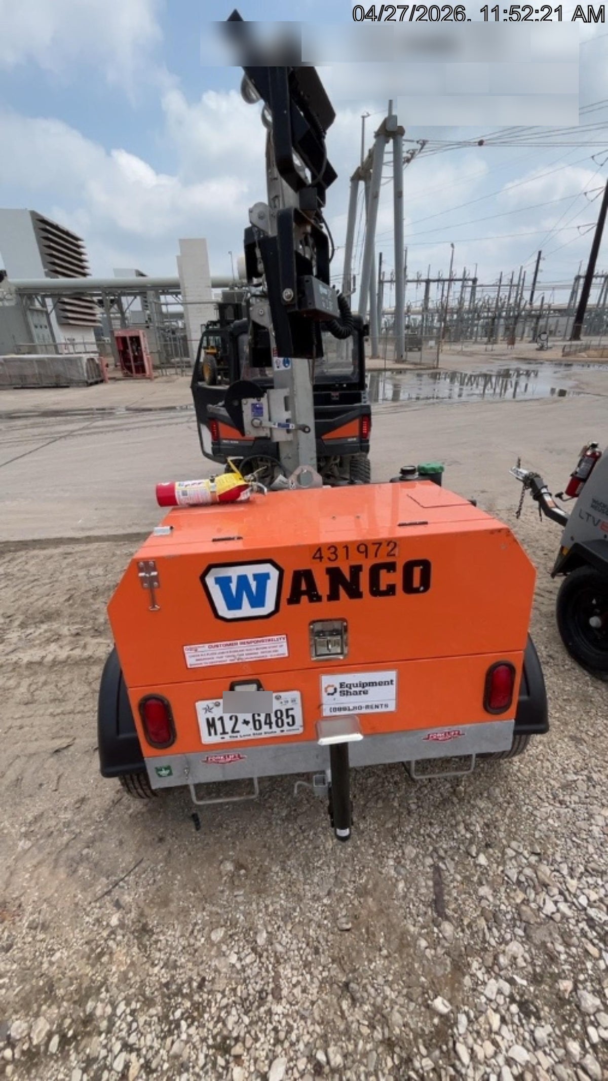2024 Wanco WLTT-4MM4K Diesel, Deep Sea Controller, Shore Power Plug, Auto Start, (4) 350W LED Floodlights, 4kW Generator, 60 Gal Fuel Tank, 2" Ball, T3