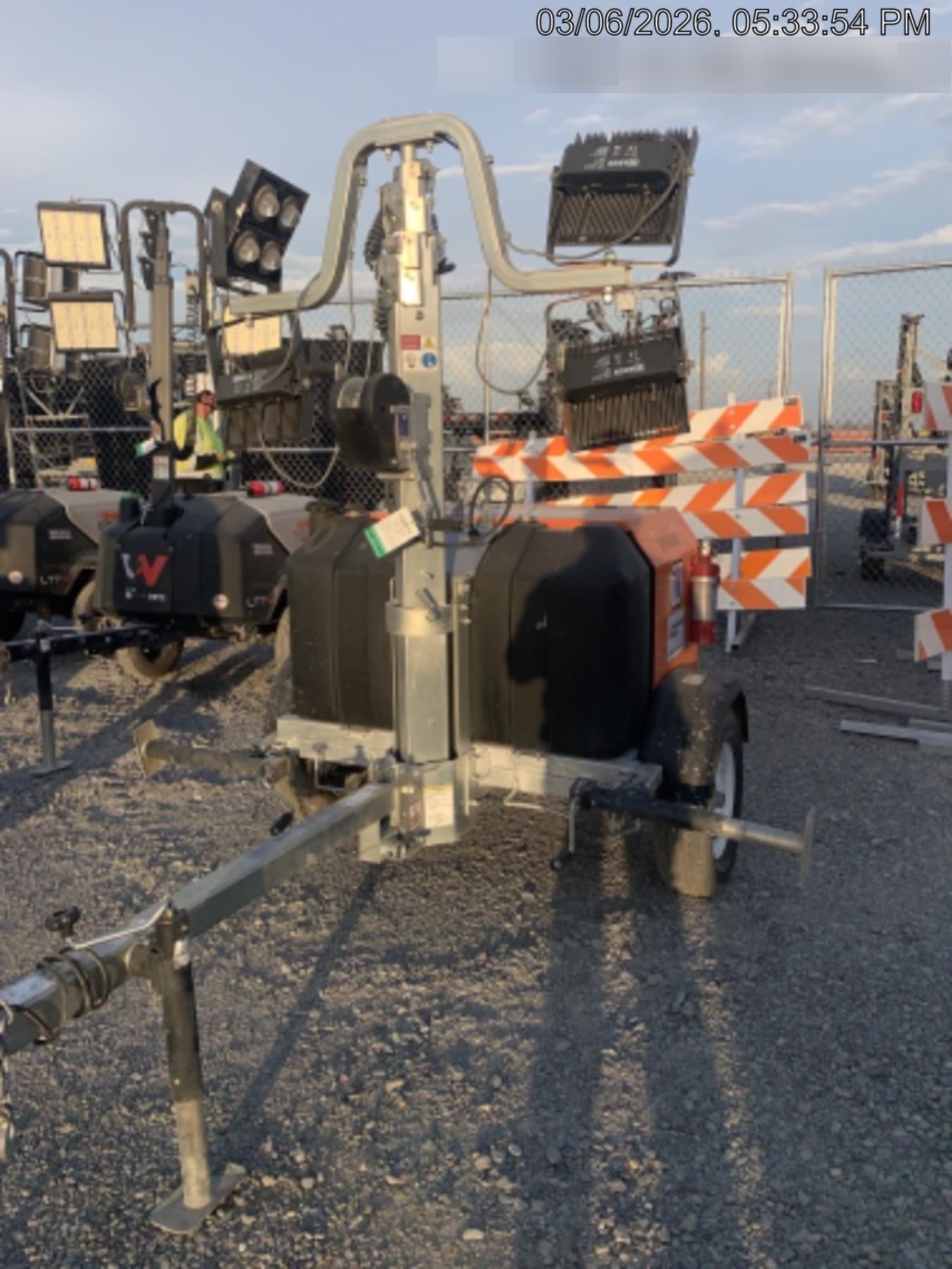2024 Wanco WLTT-4MM4K Diesel, Deep Sea Controller, Shore Power Plug, Auto Start, (4) 350W LED Floodlights, 4kW Generator, 60 Gal Fuel Tank, 2" Ball, T3