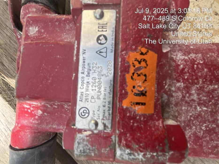 2020 CHICAGO PNEUMATIC CP 1260