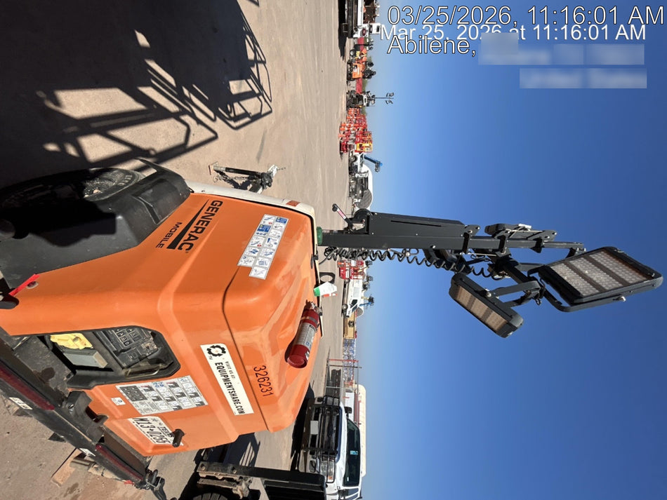2023 Generac MLT2 Diesel, Flex Switch 120V Input, Powerzone Controller, (4) 320W LED Lights, 4kW Generator, 39.9 Gal Fuel Tank, 2" Ball, T3