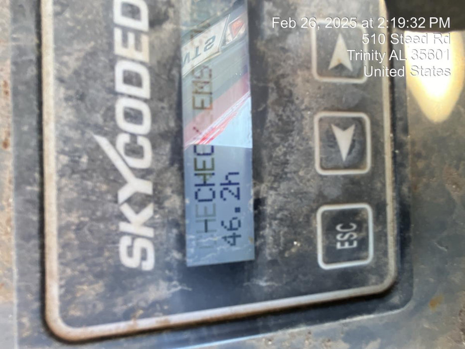2022 Skyjack SJ3226 Hyd Drive, Sld NM Tires, DBcns, EST