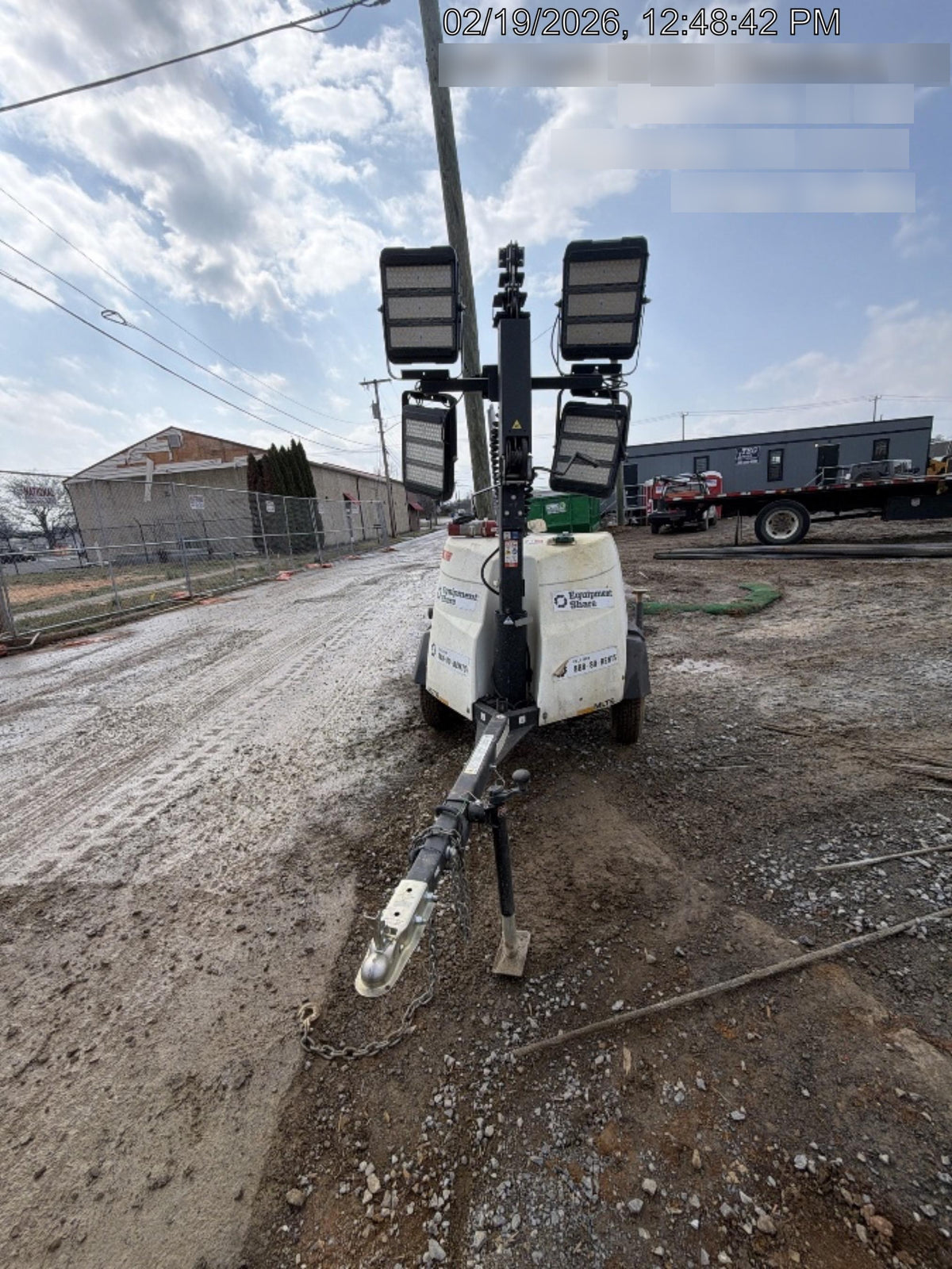 2023 Generac MLT2 Diesel, Flex Switch 120V Input, Powerzone Controller, 
(4) 320W LED Lights, 4kW Generator, 39.9 Gal Fuel Tank, 2" Ball, T3