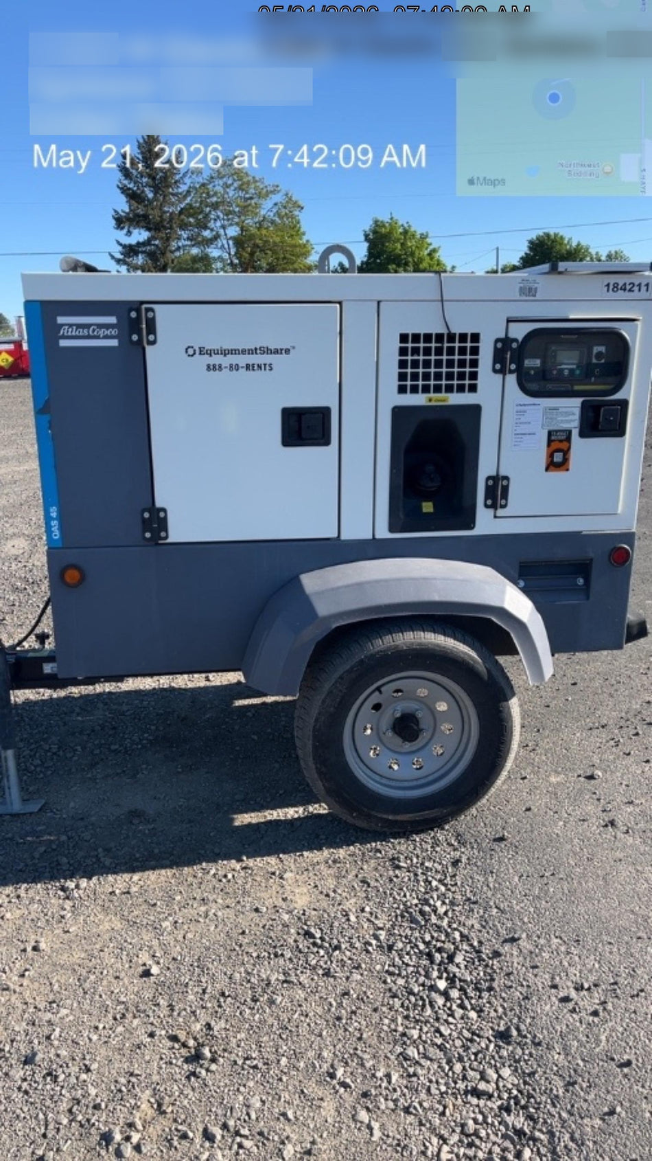 2021 ATLAS COPCO QAS45
