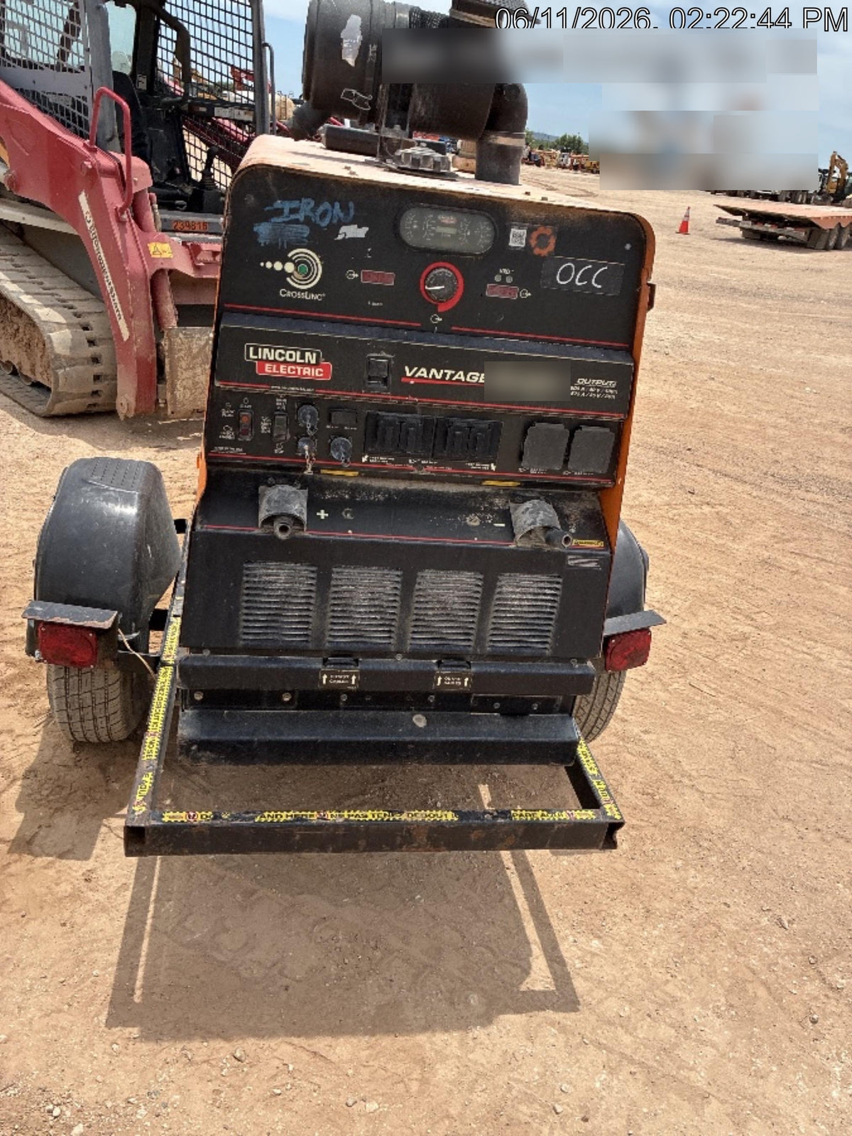 2021 Lincoln Electric Vantage 549X VANTAGE 549X READY-PAK 3 (EQUIPMENTSHARE)