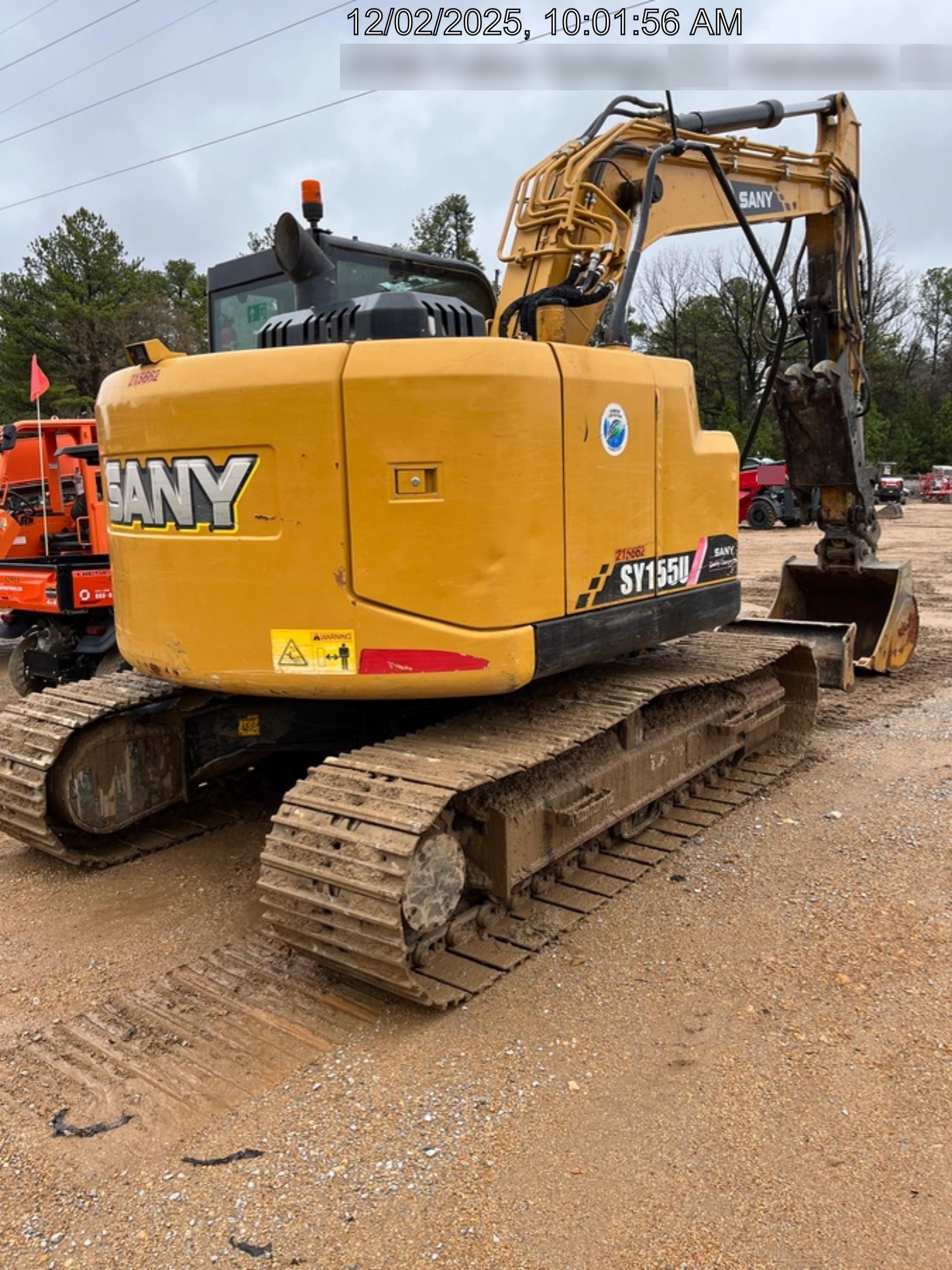 2022 SANY SY155 U