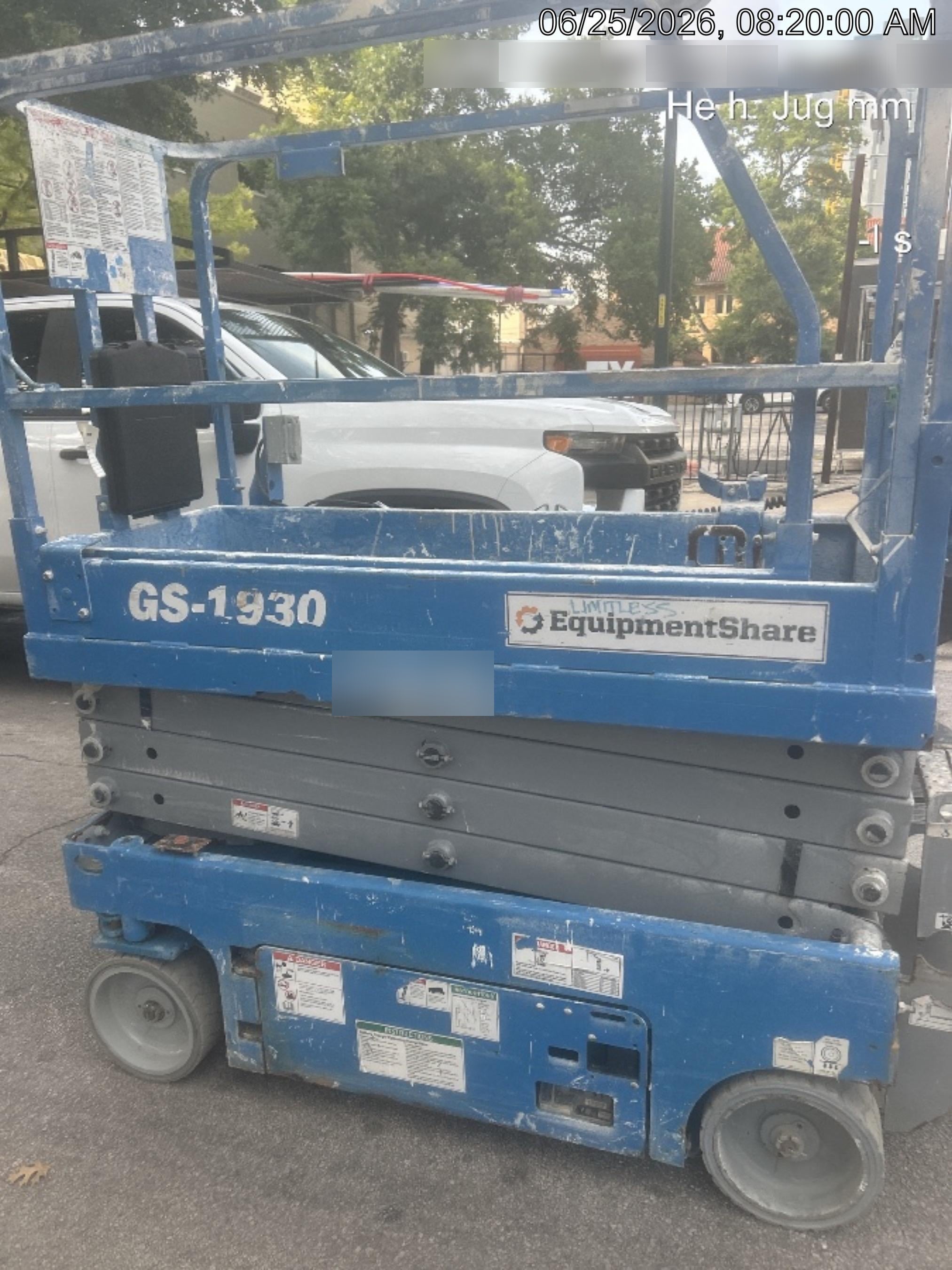 2019 Genie GS-1930 Fixed rails with chain Entry