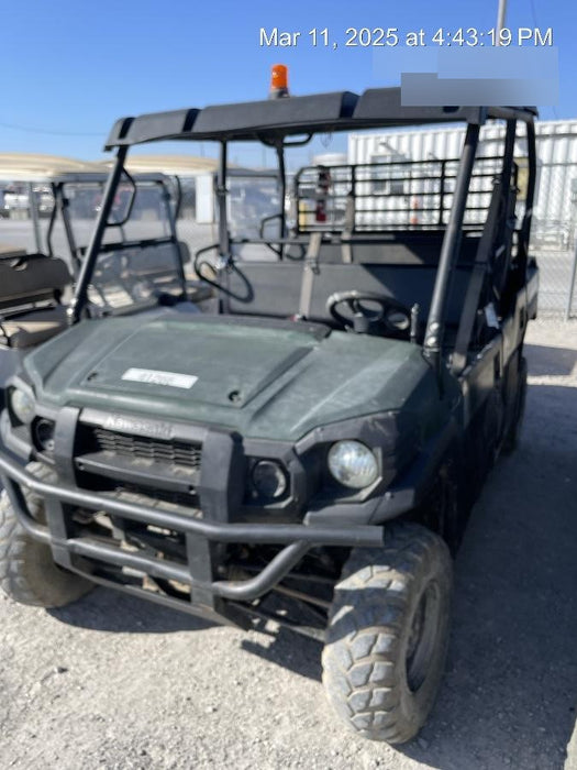 2019 Kawasaki Mule PRO-DXT Standard Options, Backup Alarm, Beacon, Plastic Hard Top, Poly Windshield, Horn Kit
