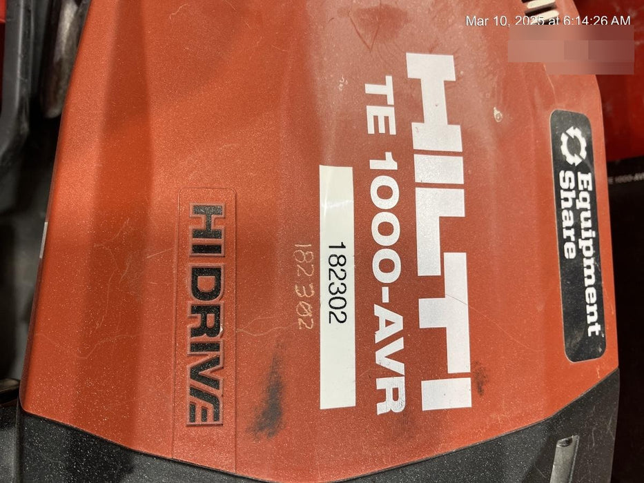 2021 HILTI TE 1000-AVR