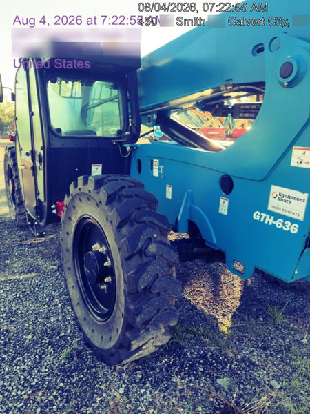 2023 GENIE GTH-636