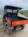 2022 Kubota RTV-X1140W-H Plastic Canopy, Windshield Acrylic Clear, LED Strobe Light, Wire Harness Kit, Back up Alarm