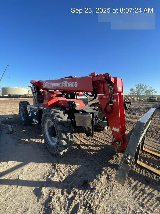 2019 Manitou MTA12042 Canopy, 120 HP , Solid Tires, Work Lights, Lift Hook, Auxiliary Hydraulics 66" Carriage and 60" Forks