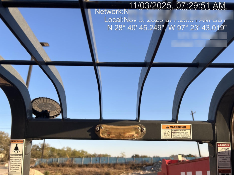 2019 Manitou MTA8044 Manitou MTA 8044 - 74 HP T4, Canopy, Worklights/Strobe, Beacon, 66" Carriage, 48" Forks, Solid Tires, Lift Hook, Aux Hydraulics