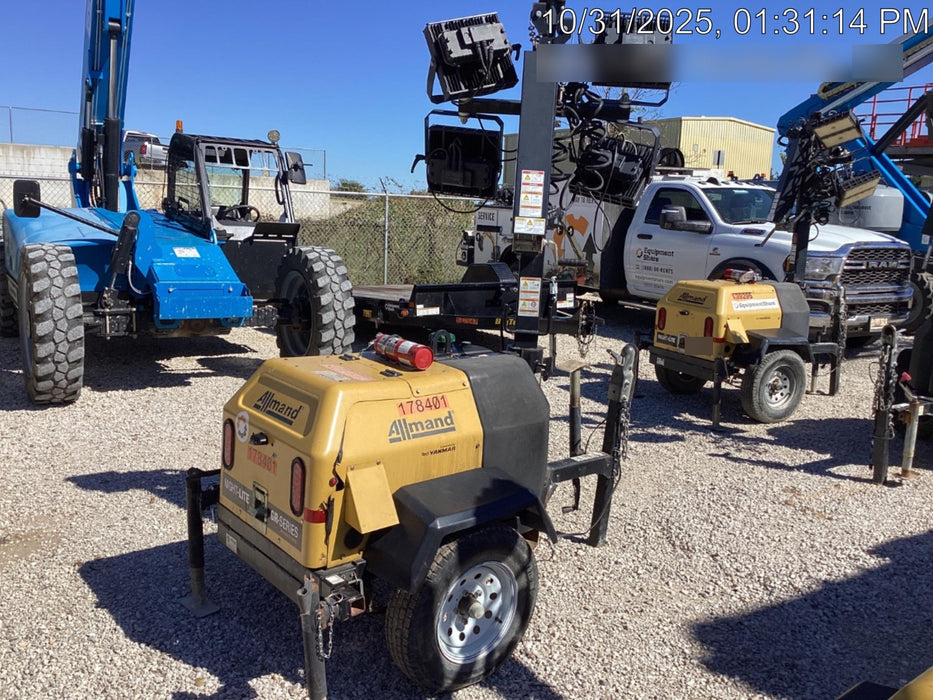 Allmand NLV3GR 3kW Light Plant - LED