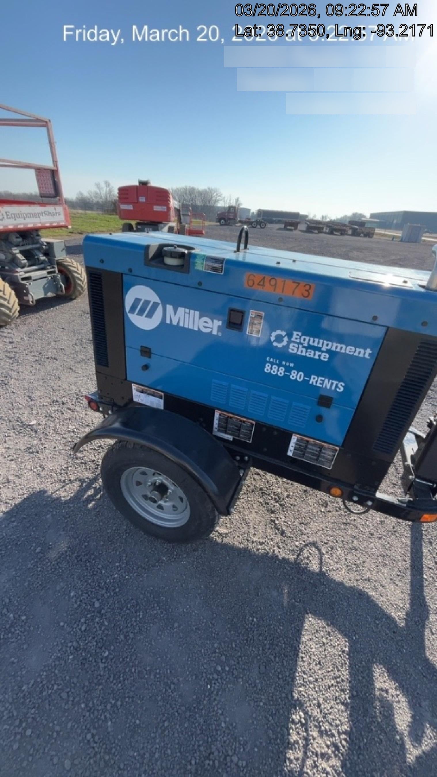 2026 MILLER ELECTRIC BIG BLUE 400