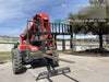 2019 Manitou MTA8044 MTA 8044 - 74 HP T4, Canopy, Worklights/Strobe, Beacon, 66" Carriage, 48" Forks, Solid Tires, Lift Hook, Aux Hydraulics
