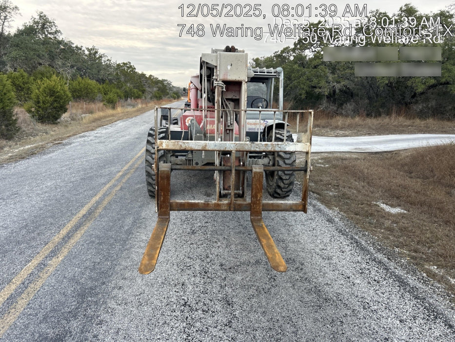 2018 Manitou MTA8044 MTA8044 - 74 HP T4, Canopy, Worklights/Strobe, Beacon, 66" Carriage, 48" Forks, Solid Tires, Lift Hook, Aux Hydraulics