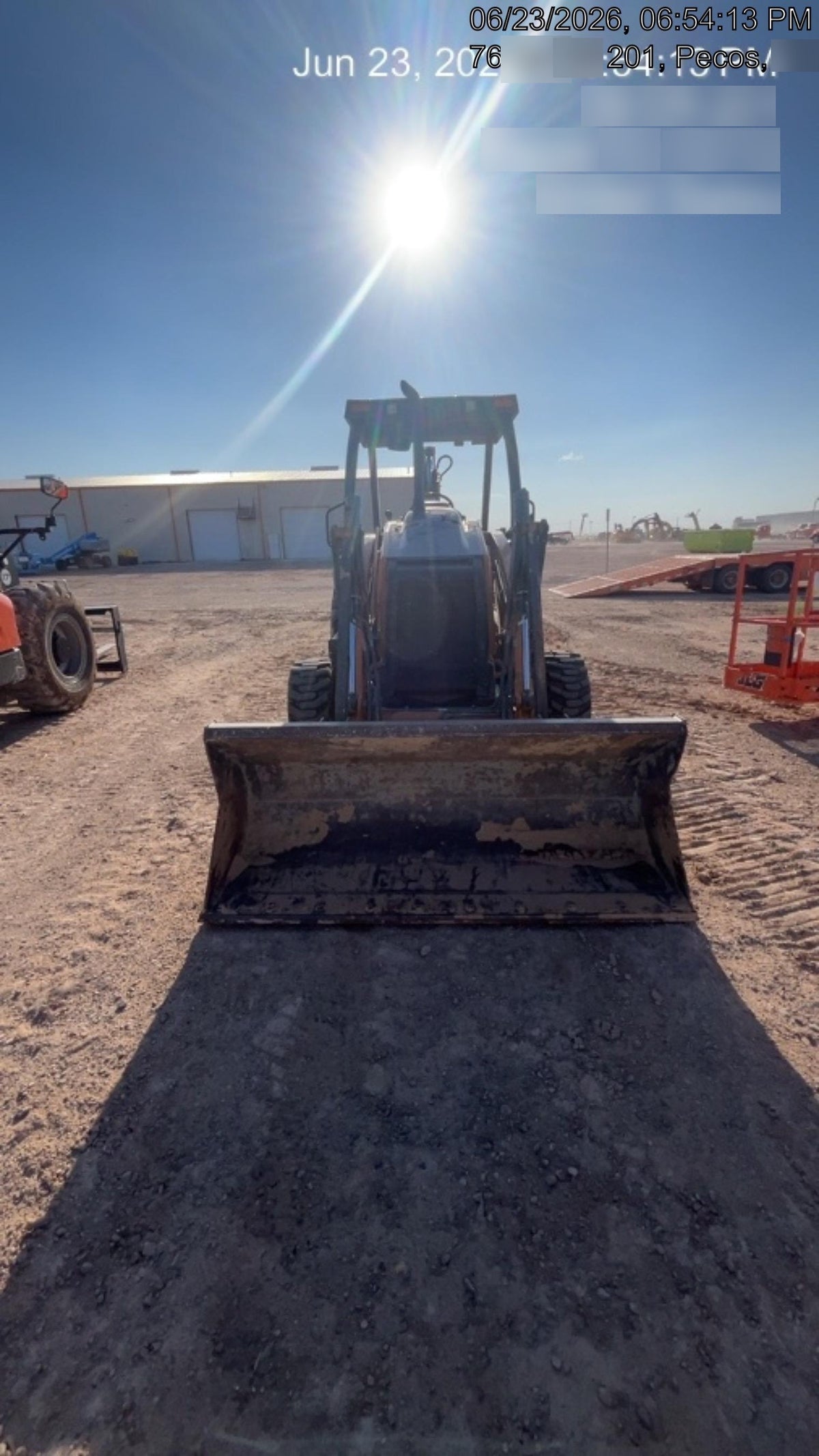 2019 Case 580N EP Canopy, 4WD, GP Front Bucket, Standard Stick, 1 Way Aux Hydraulics, ISO Controls