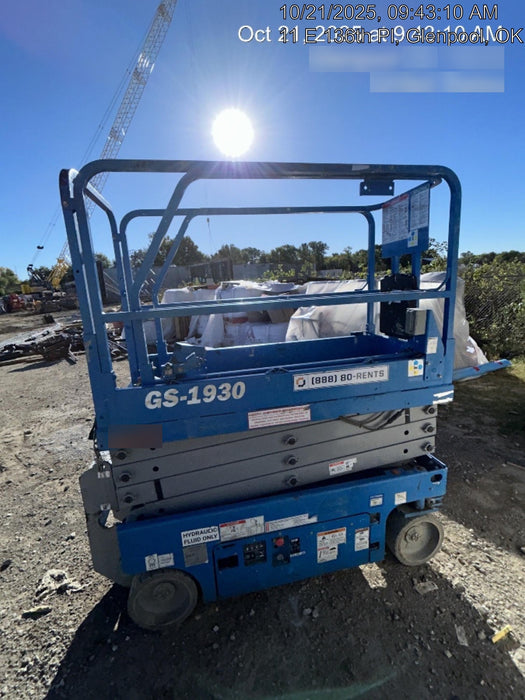 2020 Genie GS-1930 Fixed rails with chain entry gate - Pre A92.20