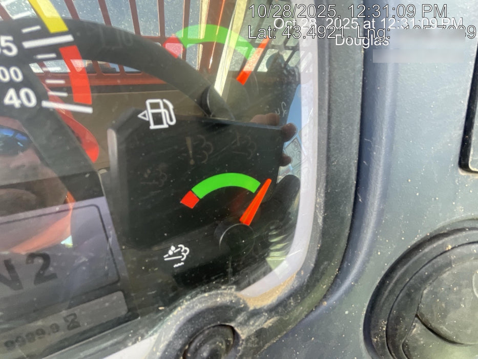 2019 JLG 1255 JLG 1255 T4F w/Full Cab, HVAC, Solid Tires, Work Lights/Beacon, 60" Carriage/Forks