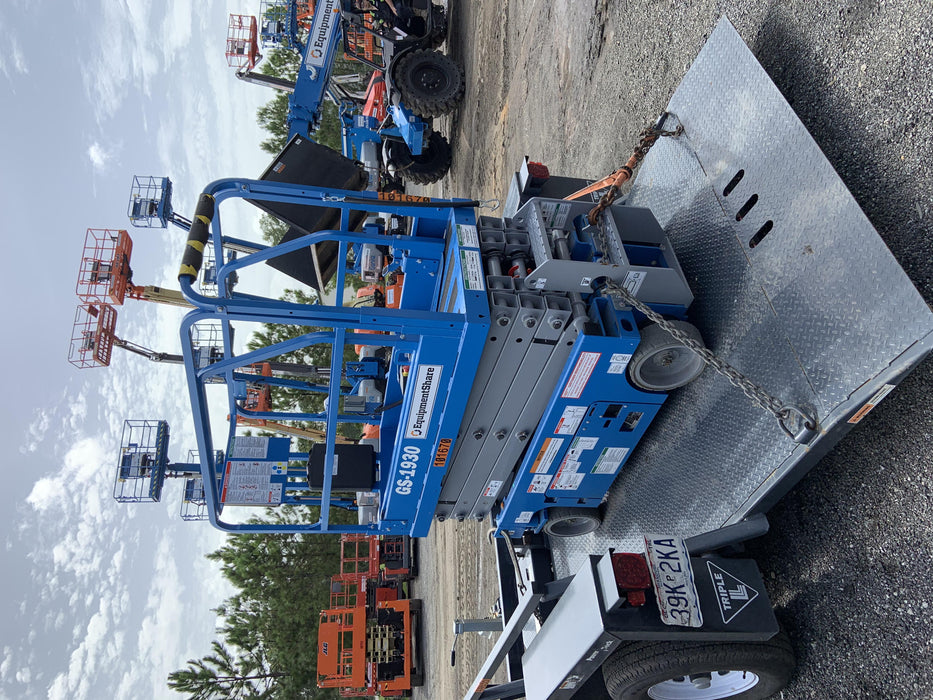 2020 Genie GS-1930 Fixed rails with chain entry gate - Pre A92.20