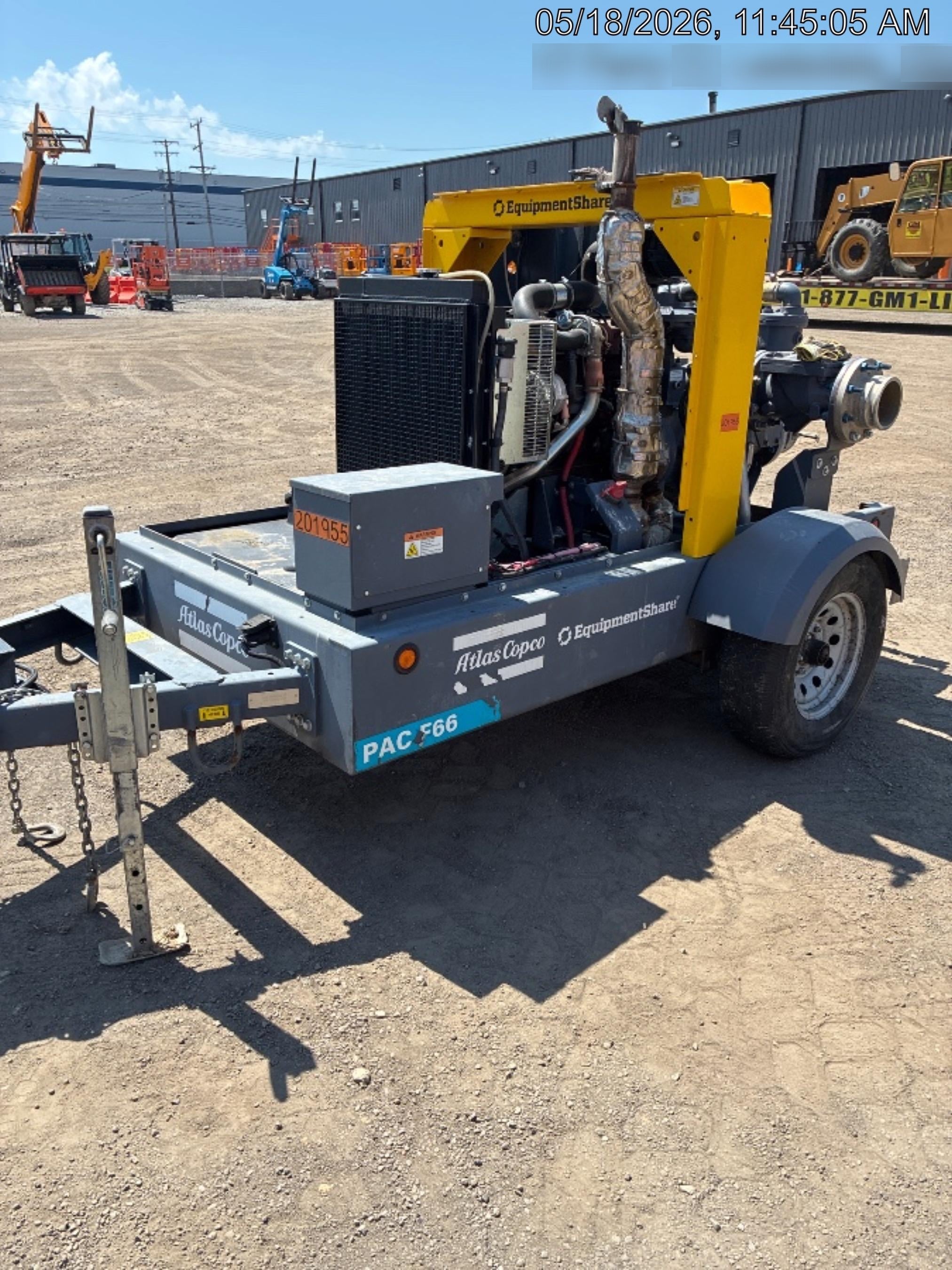 2022 ATLAS COPCO PAC F66 KD
