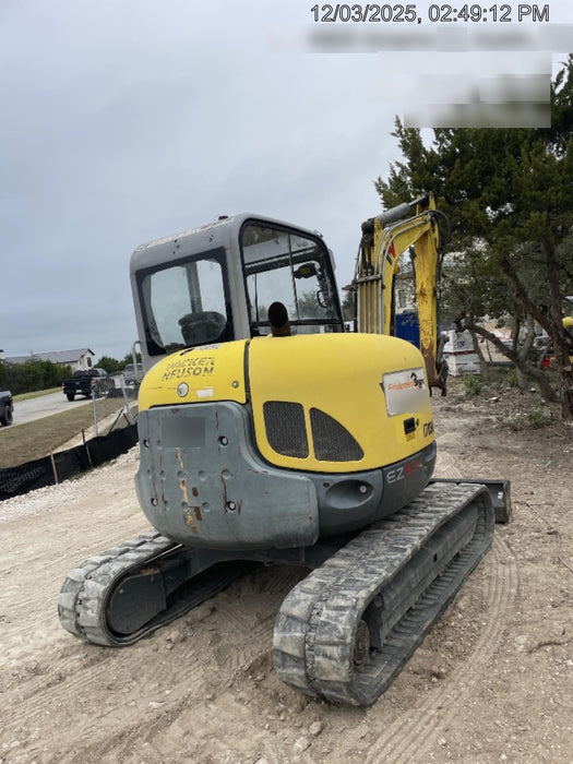 2018 Wacker Neuson EZ53 Wacker Neuson EZ53 12K Excavator, TRK,LGD,CAB,PC, Manual QC, Hydraulic Thumb, Buckets: 24", 18 12"