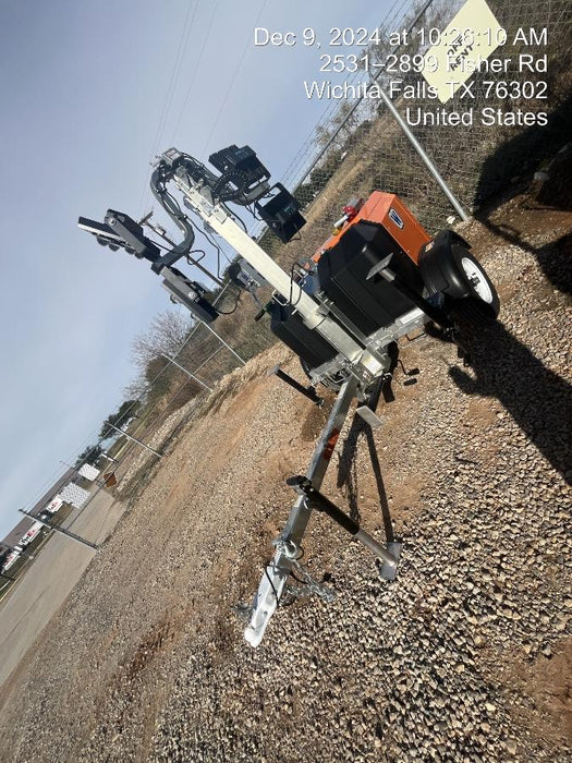 2024 Wanco WLTT-4MM4K Diesel, Deep Sea Controller, Shore Power Plug, Auto Start, (4) 350W LED Floodlights, 4kW Generator, 60 Gal Fuel Tank, 2" Ball, T3