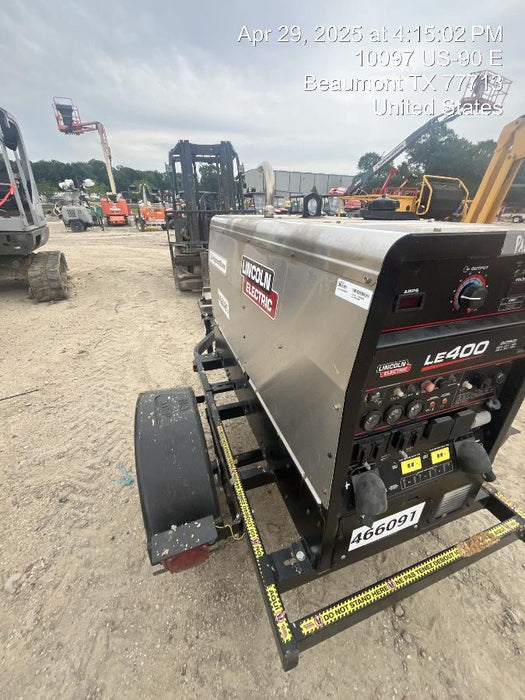 2024 Lincoln Electric LE400 Kubota V1505, Trlr, Cable Rack, Light Kit, ES Decals, T3