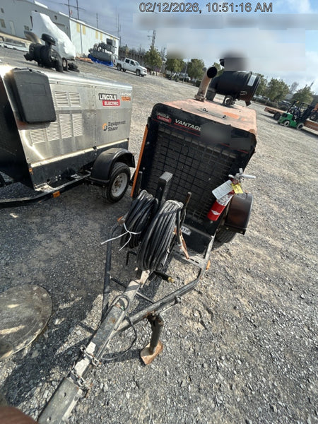 2022 Lincoln Electric Vantage 549X Crosslink Technology, Trailer Mounted, ES Decals, T3