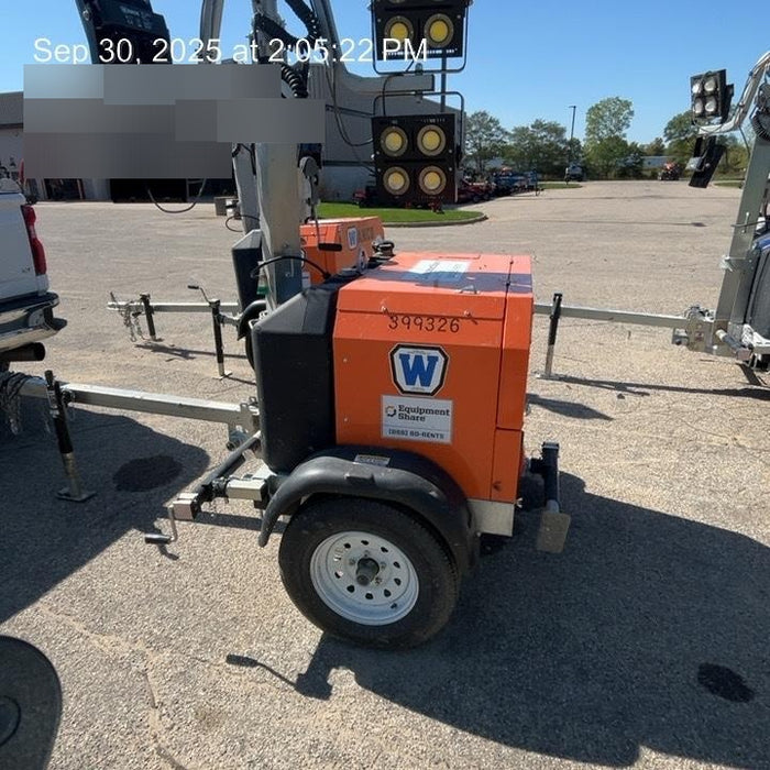 2024 Wanco WLTT-4MM4K Diesel, Deep Sea Controller, Shore Power Plug, Auto Start, (4) 350W LED Floodlights, 4kW Generator, 60 Gal Fuel Tank, 2" Ball, T3