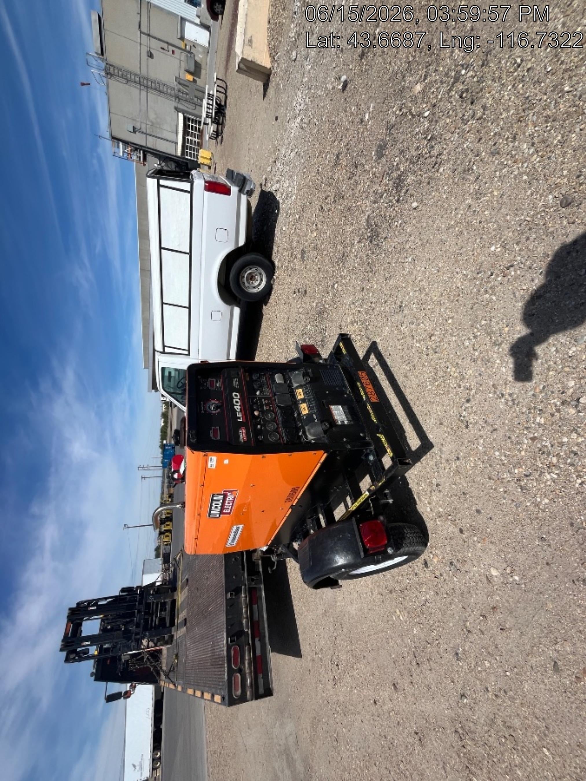 2023 Lincoln Electric LE400 Kubota V1505, Trlr, Cable Rack, Light Kit, ES Decals, T3