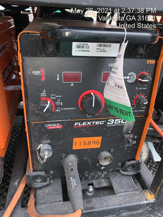 2020 LINCOLN ELECTRIC FLEXTEC 350X