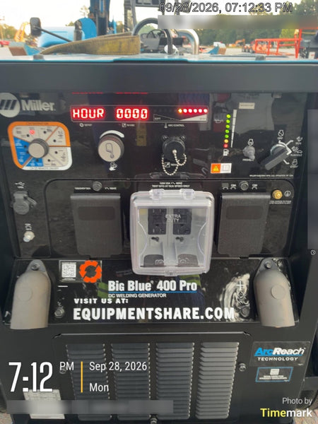 2026 MILLER ELECTRIC BIG BLUE 400