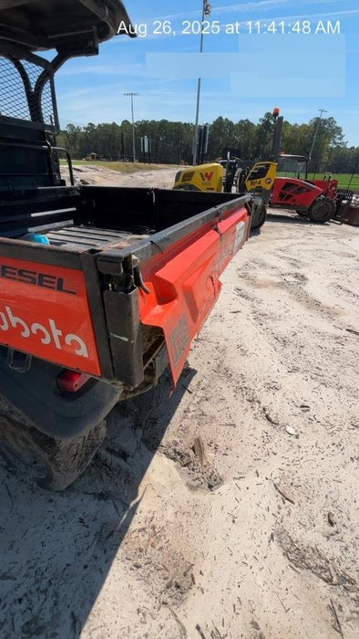 2022 Kubota RTV-X1140W-H Plastic Canopy, Windshield Acrylic Clear, LED Strobe Light, Wire Harness Kit, Back up Alarm