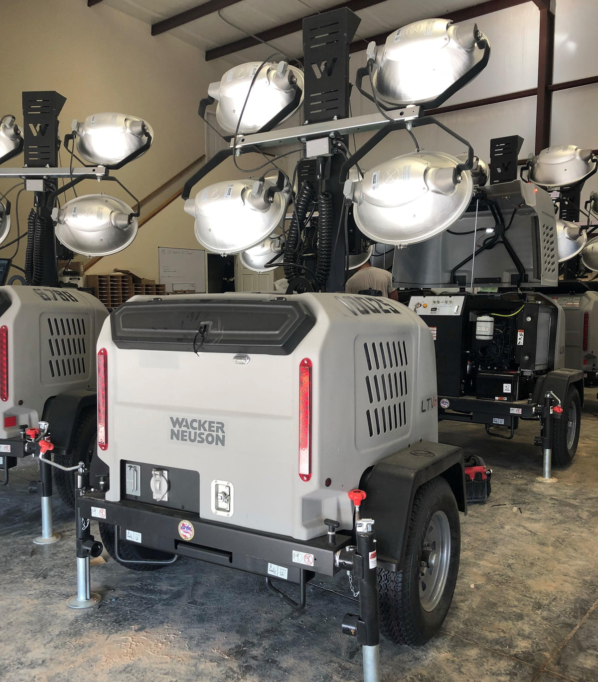 Wacker Neuson LTV6K-MH Wacker Neuson LTV6K Towable Light Tower