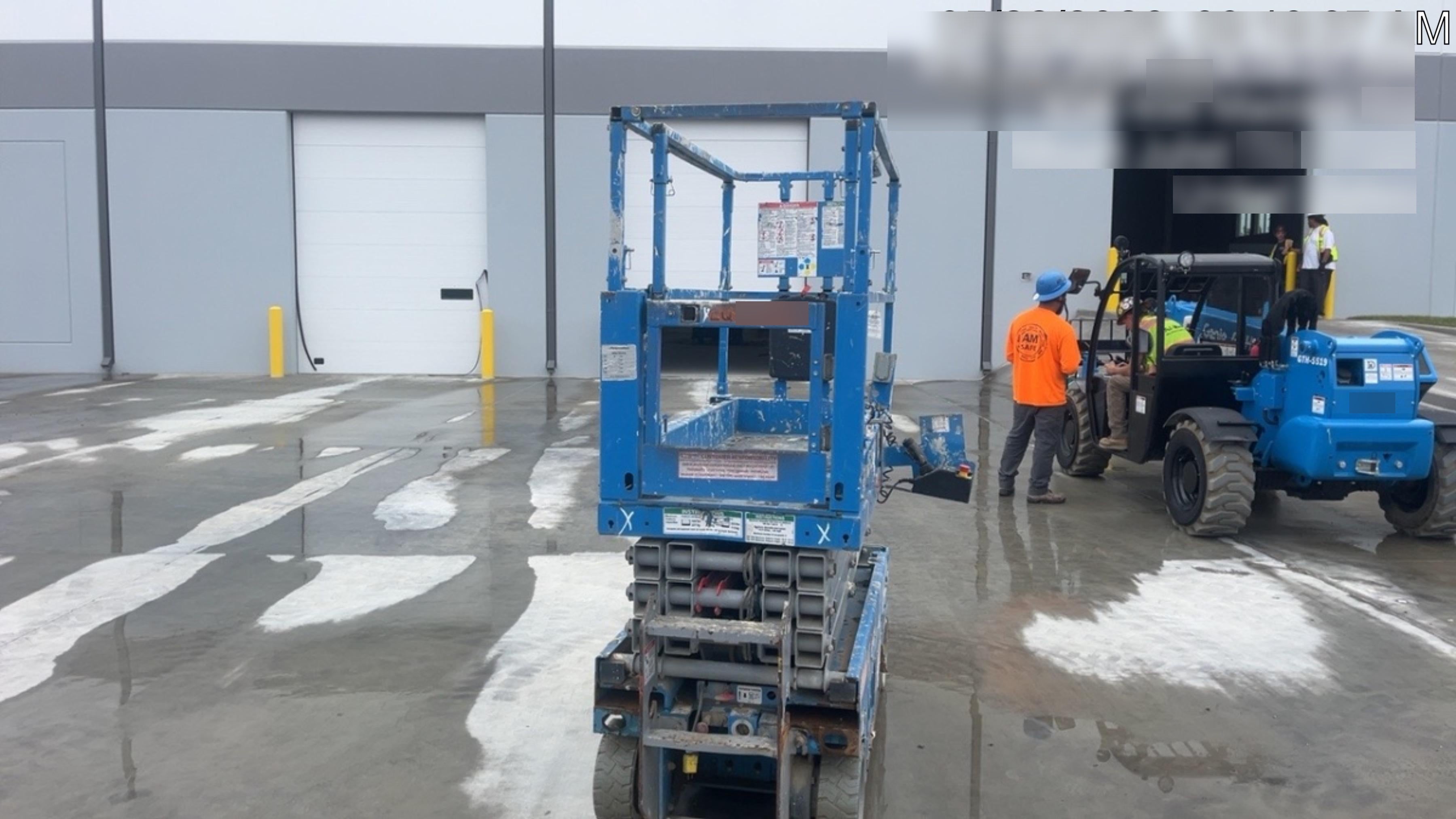 2020 Genie GS-1930 Solid Non Marking Tires, Beacon, Folding rails with half height swing gate