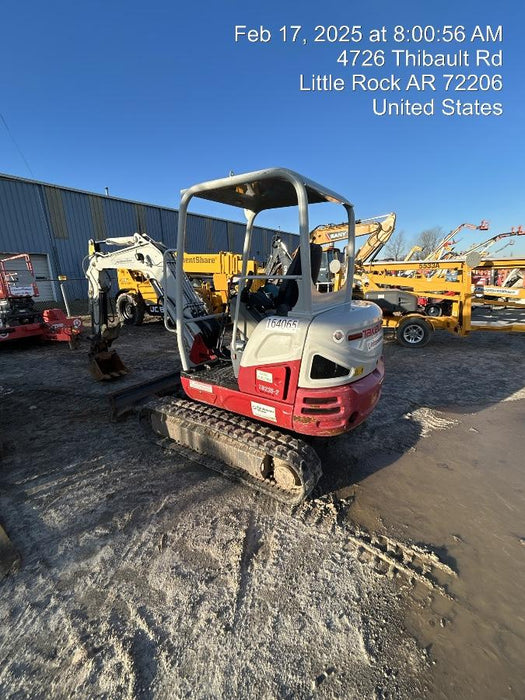 2021 Takeuchi TB235-2R Canopy, Rubber Tracks, Manual QC