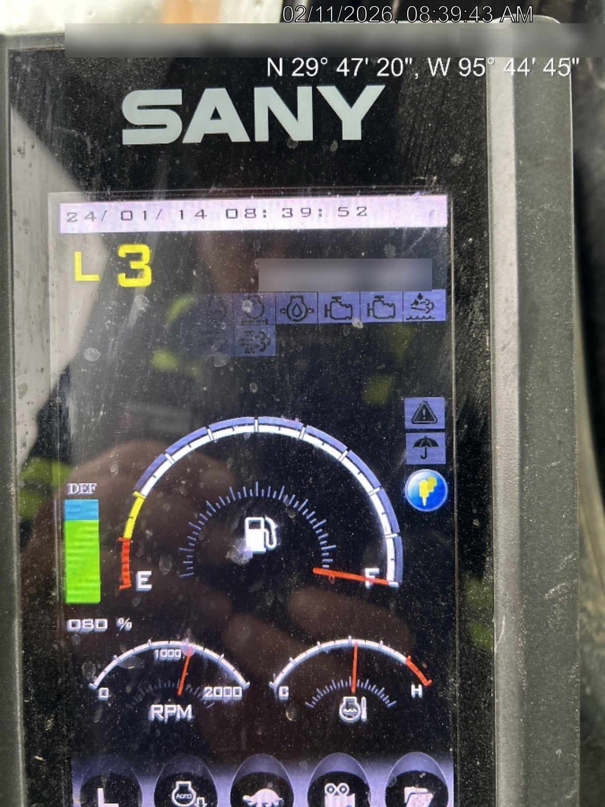 2020 SANY SY215