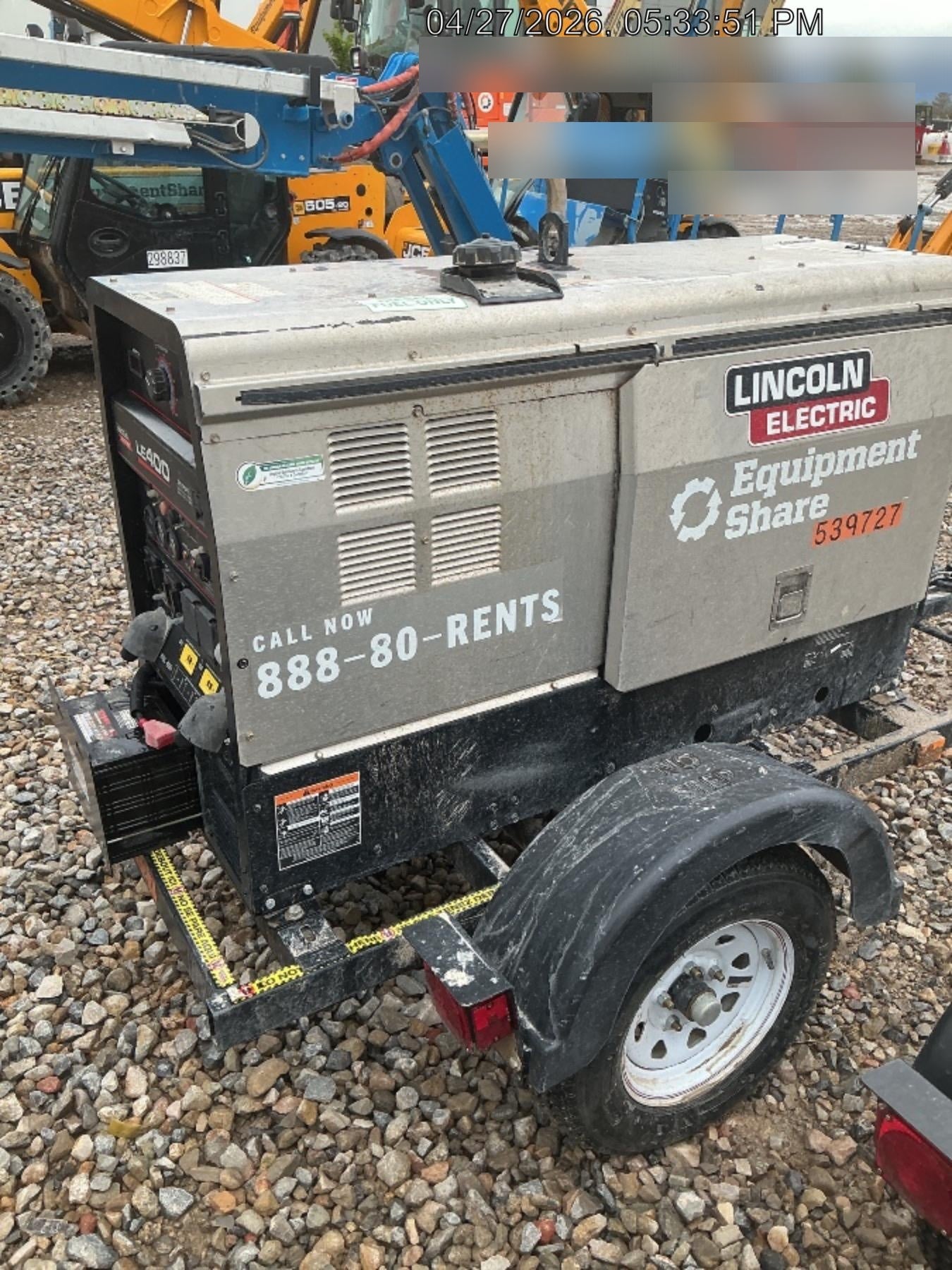 2025 LINCOLN ELECTRIC LE400