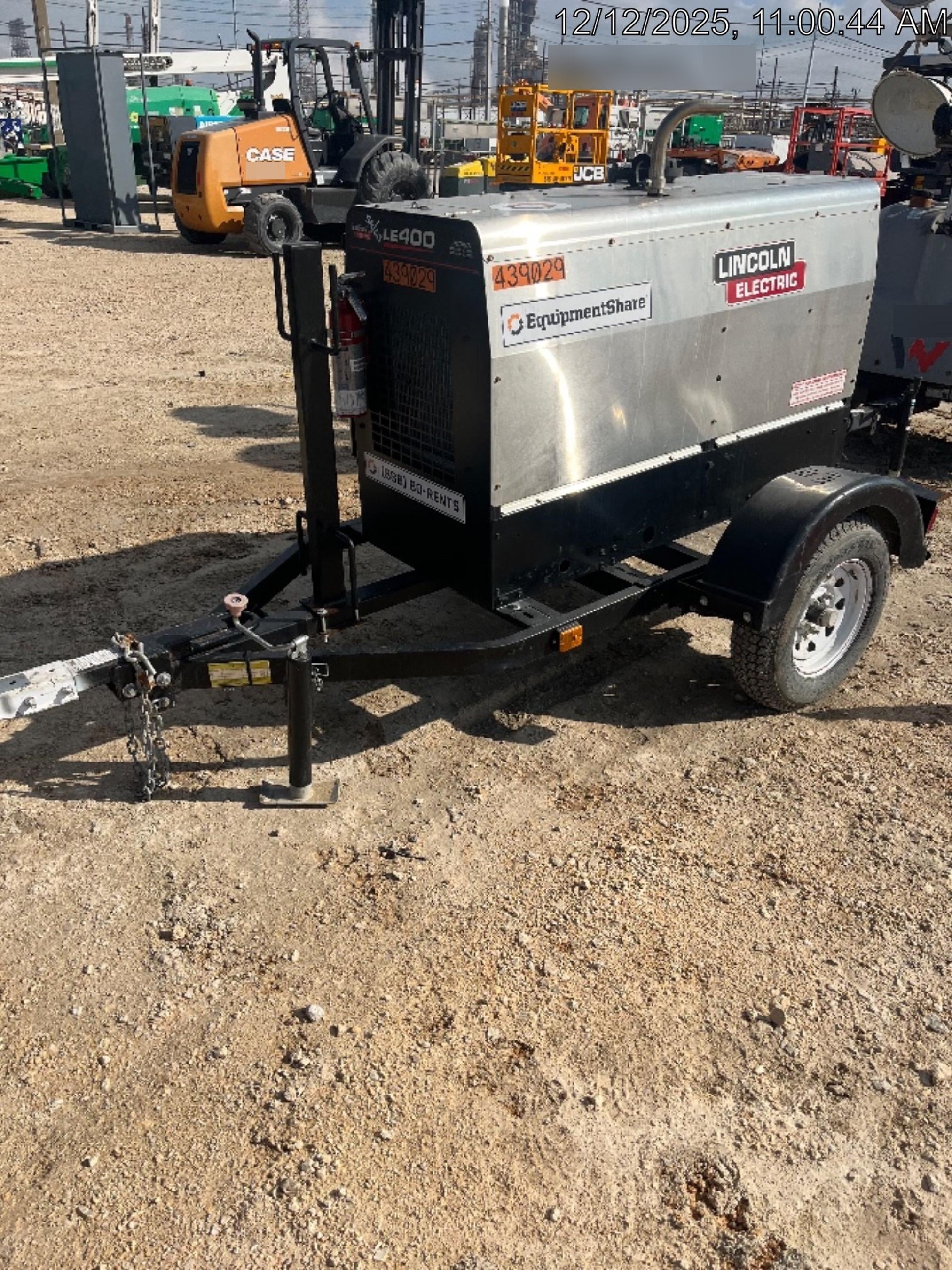 2024 Lincoln Electric LE400 Kubota V1505, Trlr, Cable Rack, Light Kit, ES Decals, T3
